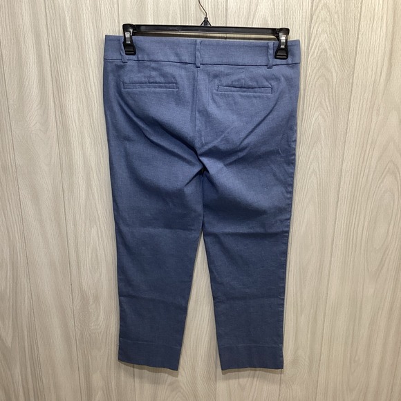 LOFT Women's (Size 4) Hook and Eye Front‎ Capri Pants Stretch - Picture 2 of 5
